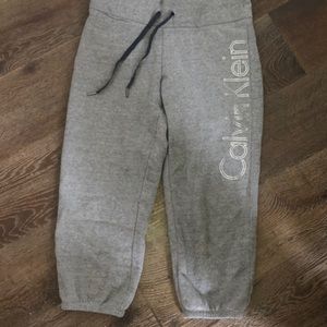 Calvin Klein cropped sweatpants